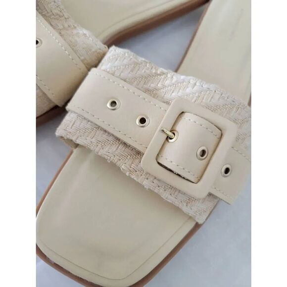 By Anthropologie Buckle Slide Sandals 40, US 9~9.5 NWT - Picture 3 of 7